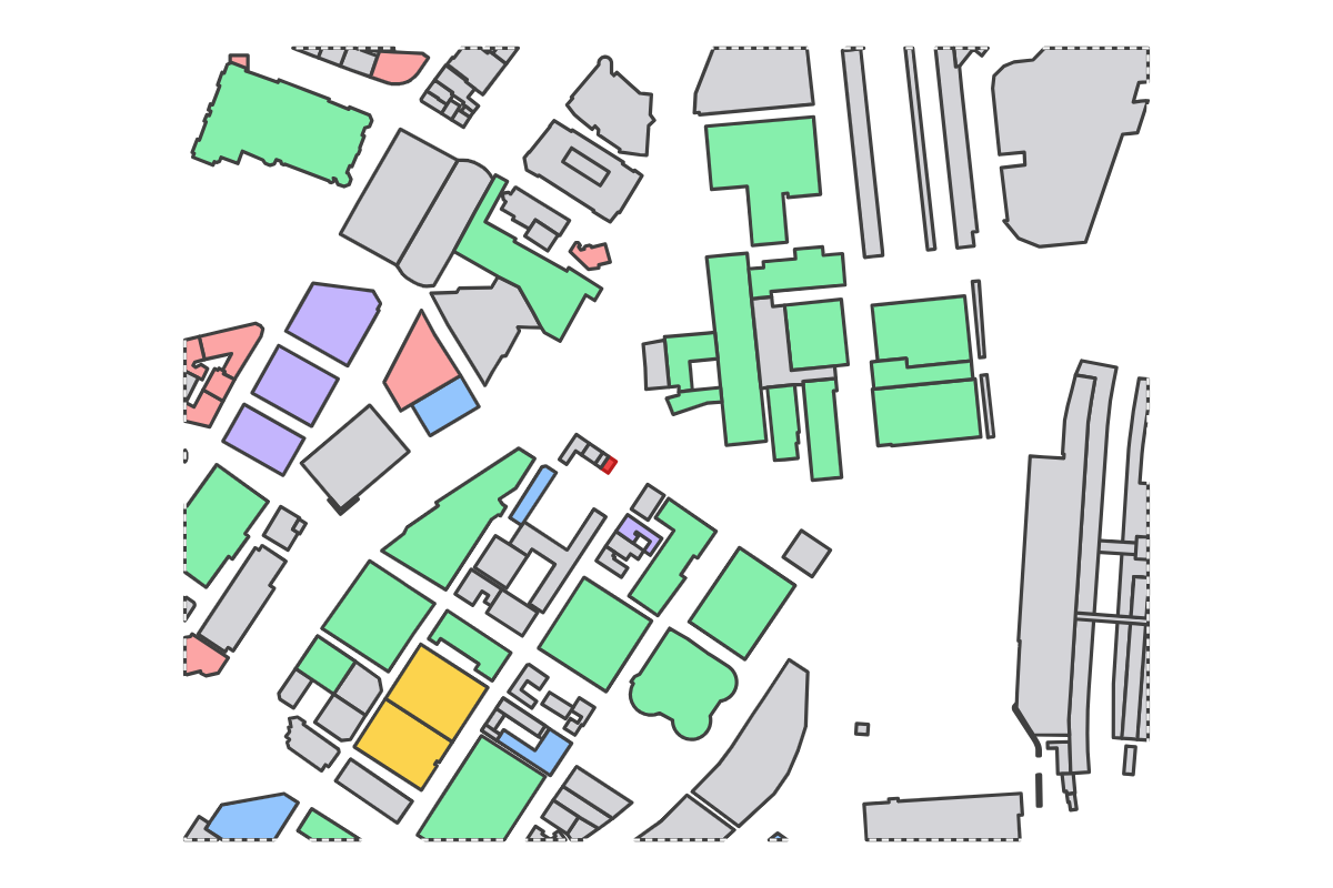 Program breakdown map