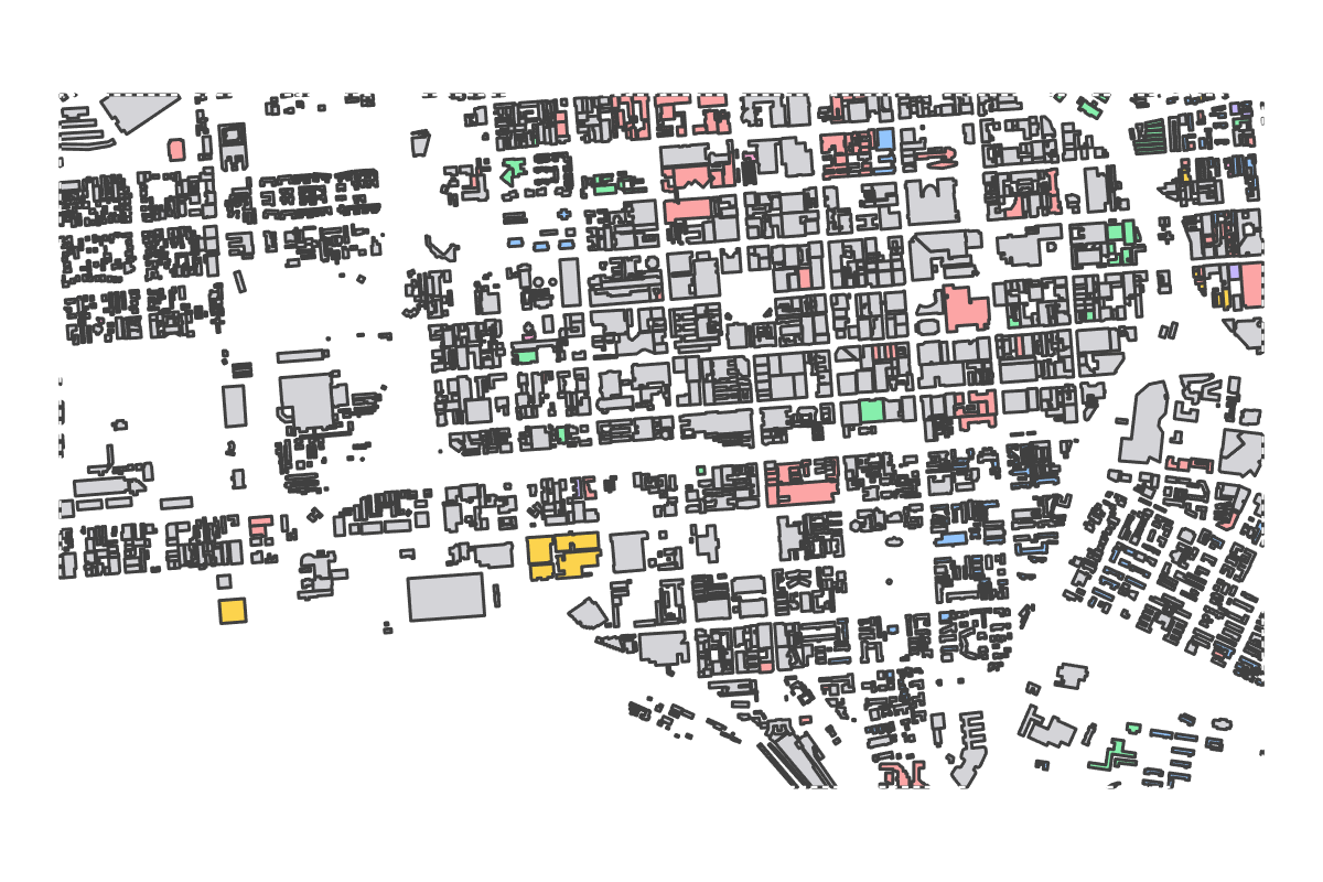 Program breakdown map