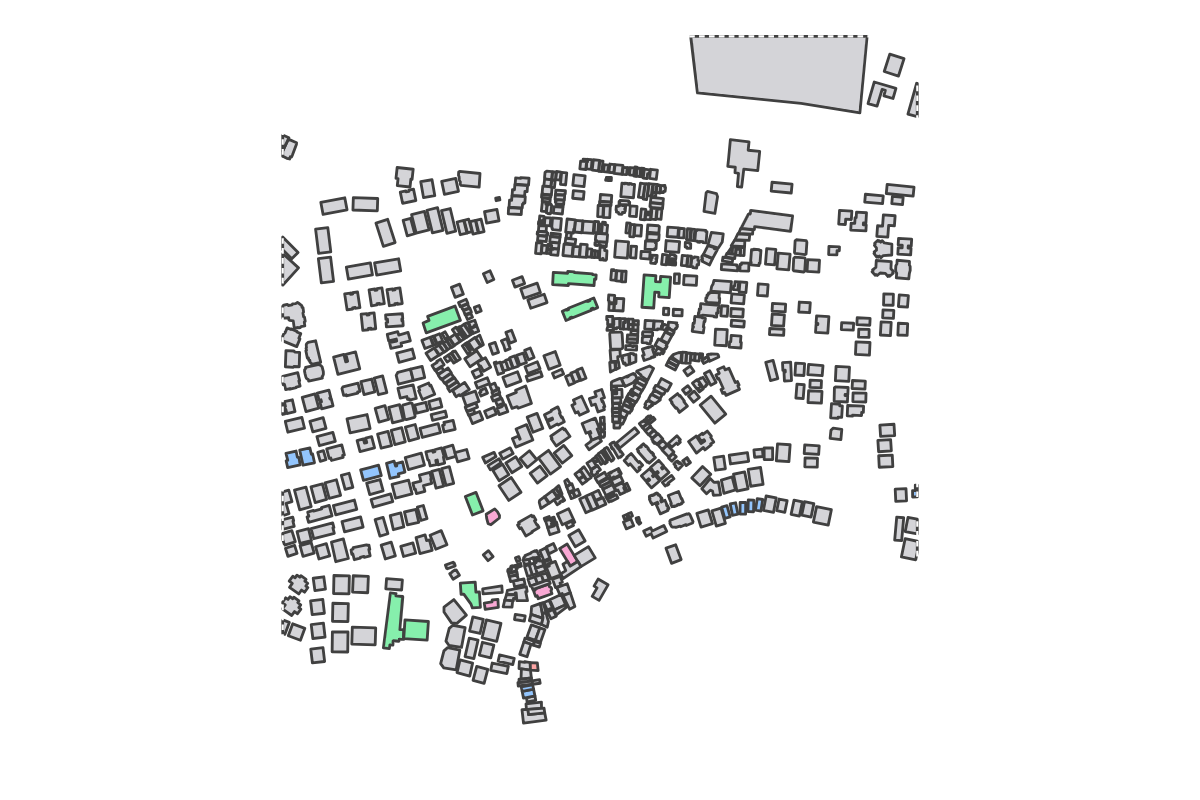 Program breakdown map
