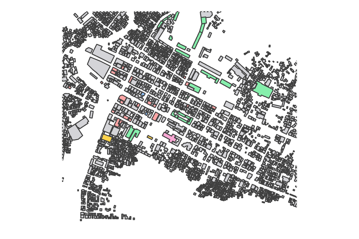 Program breakdown map