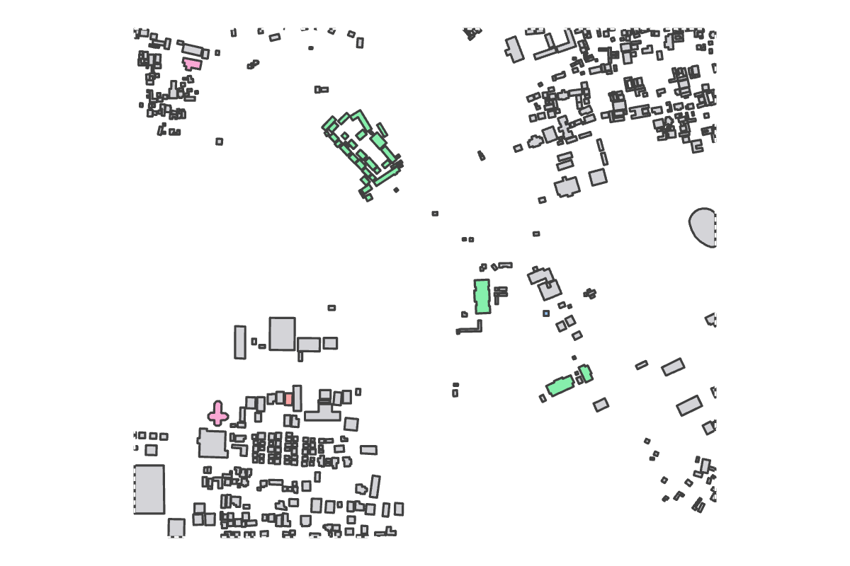 Program breakdown map