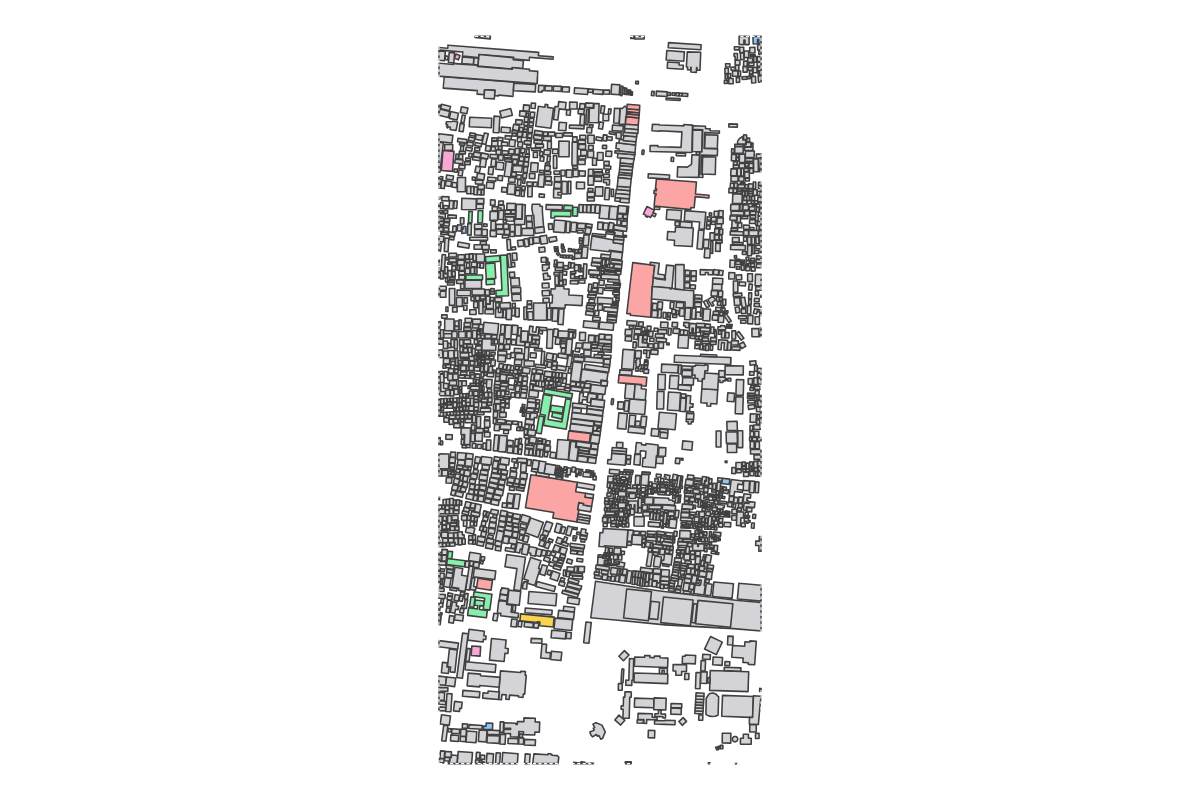 Program breakdown map