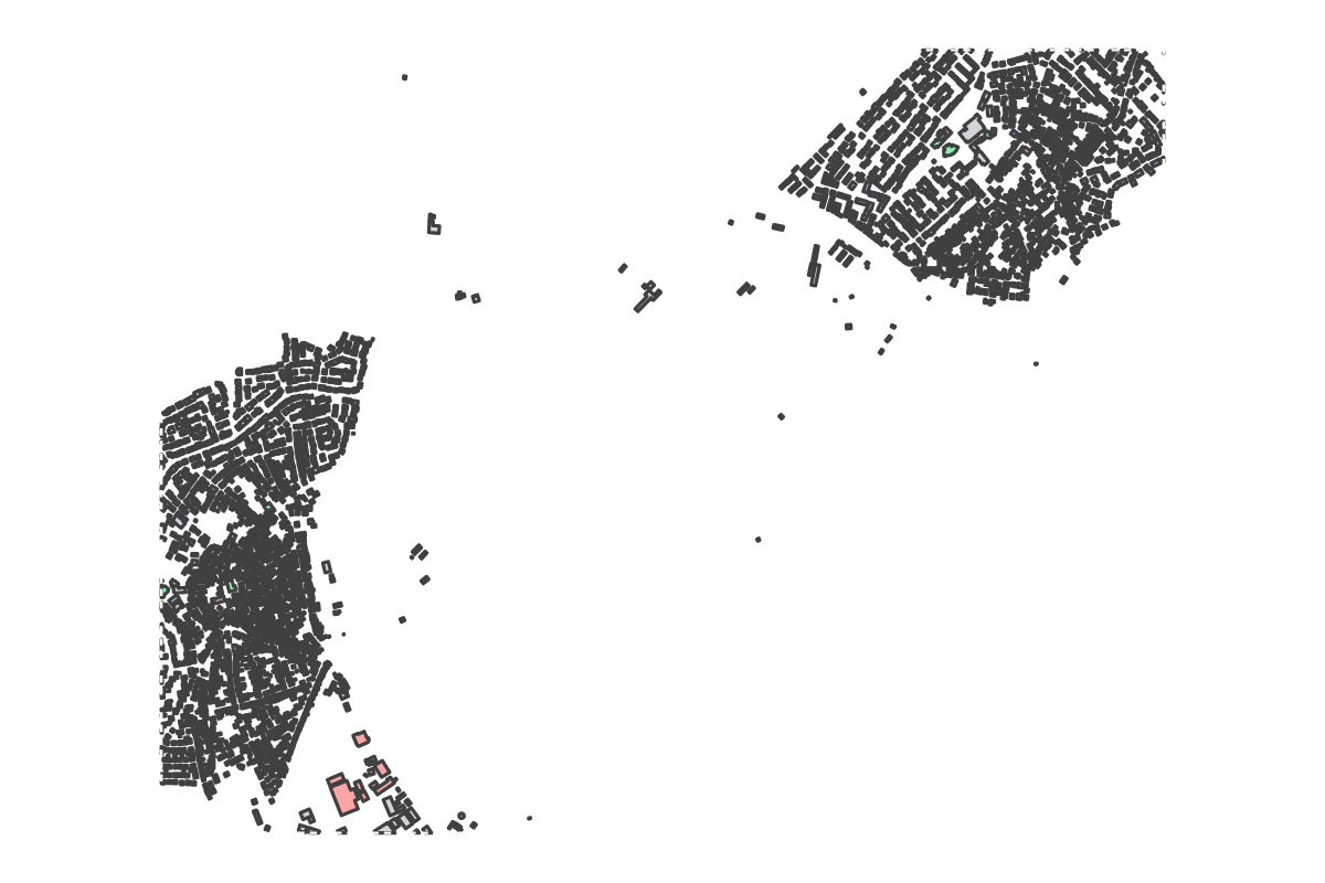 Program breakdown map