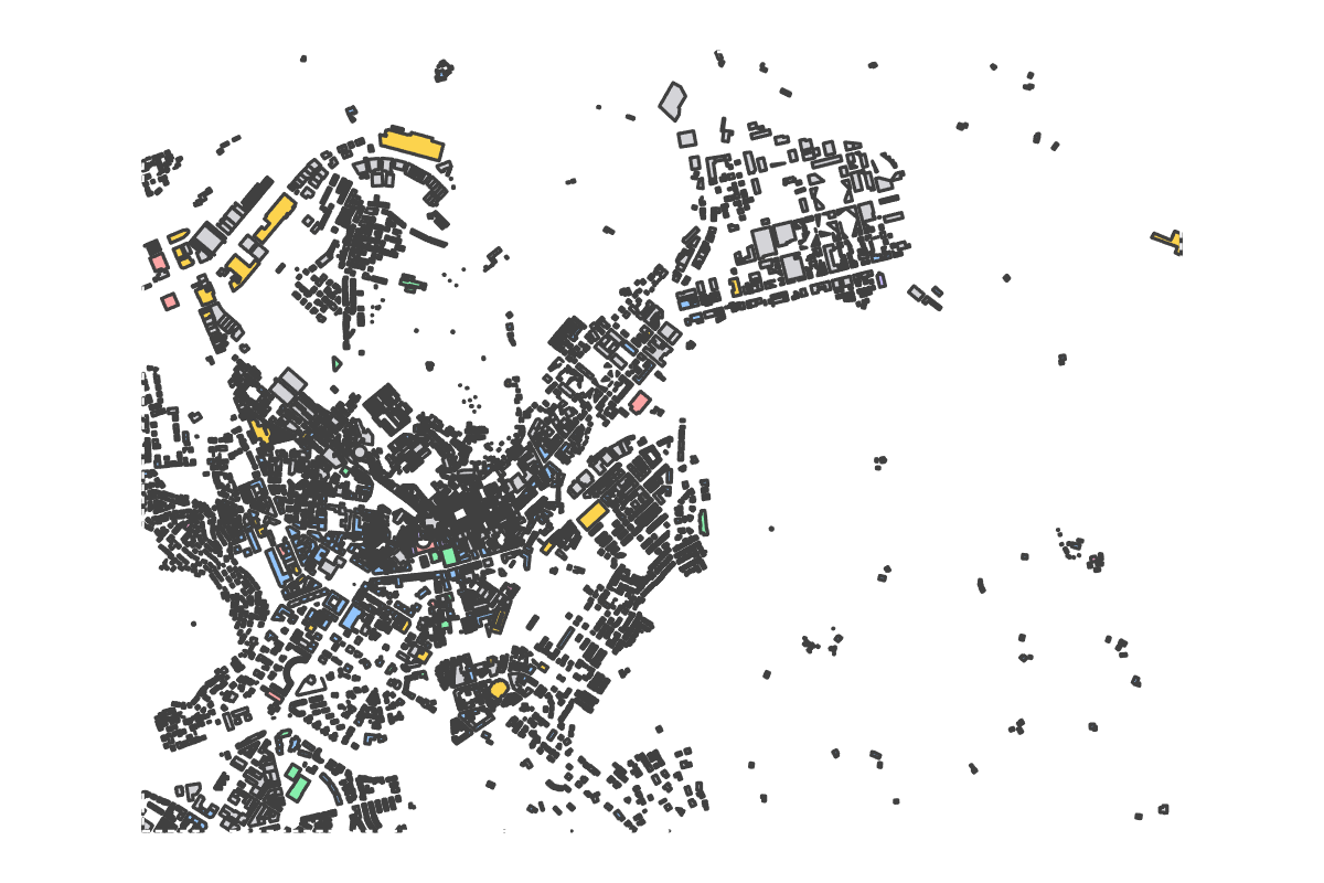 Program breakdown map