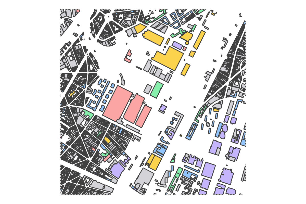 Program breakdown map