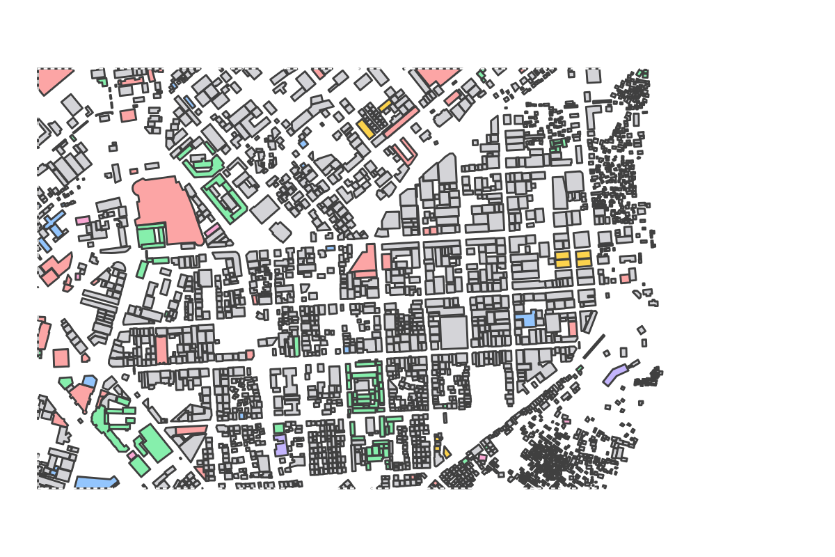 Program breakdown map