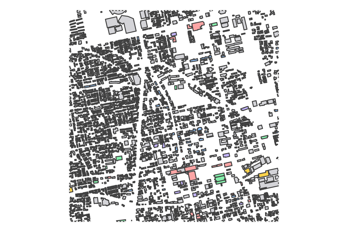 Program breakdown map