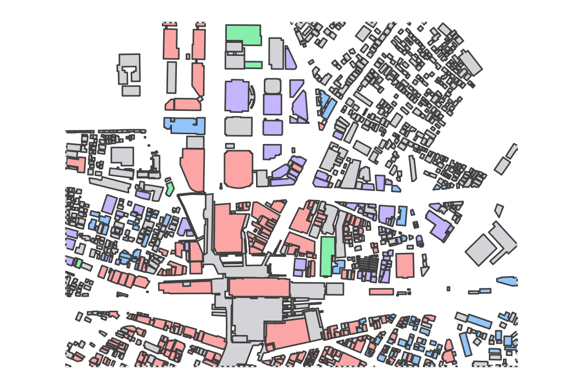Program breakdown map