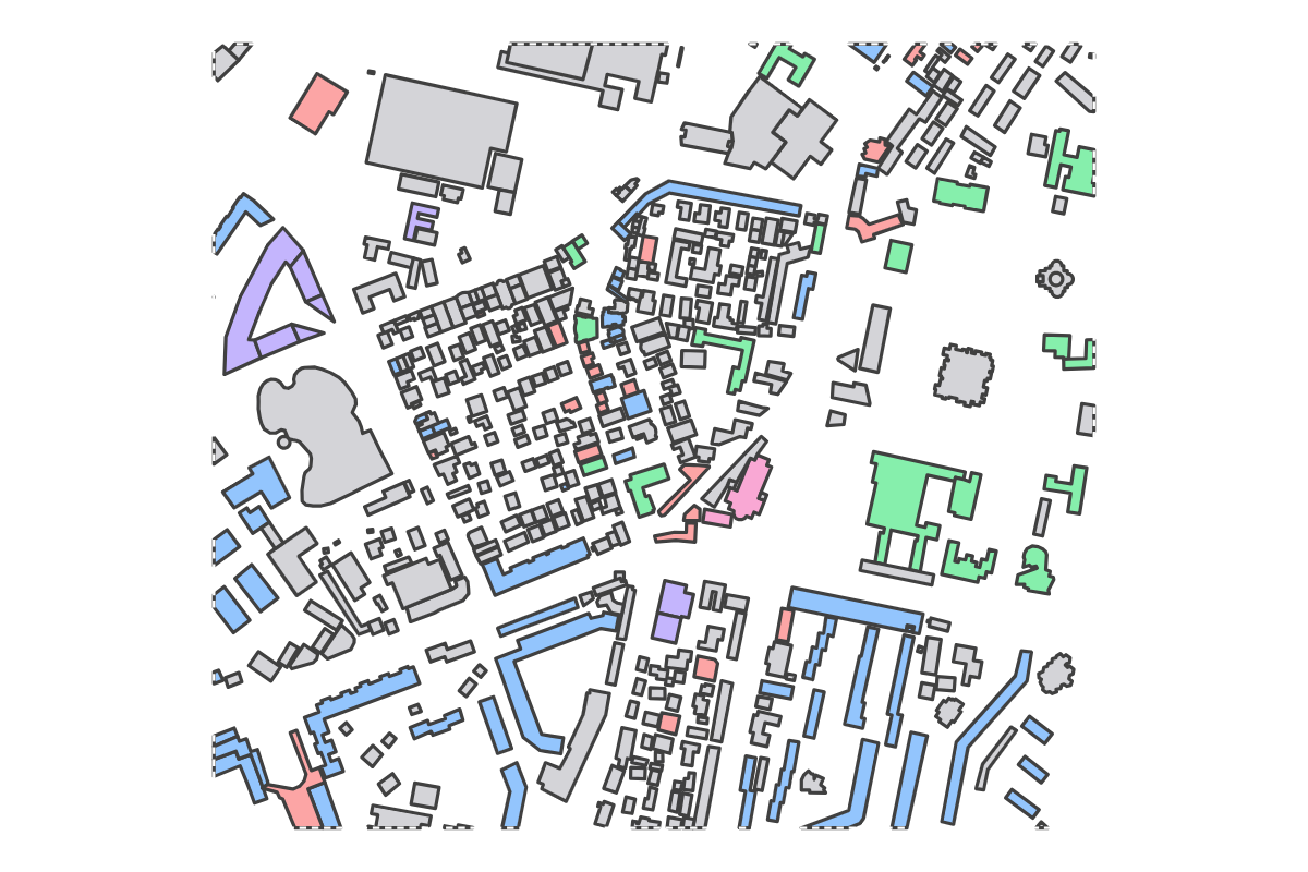 Program breakdown map