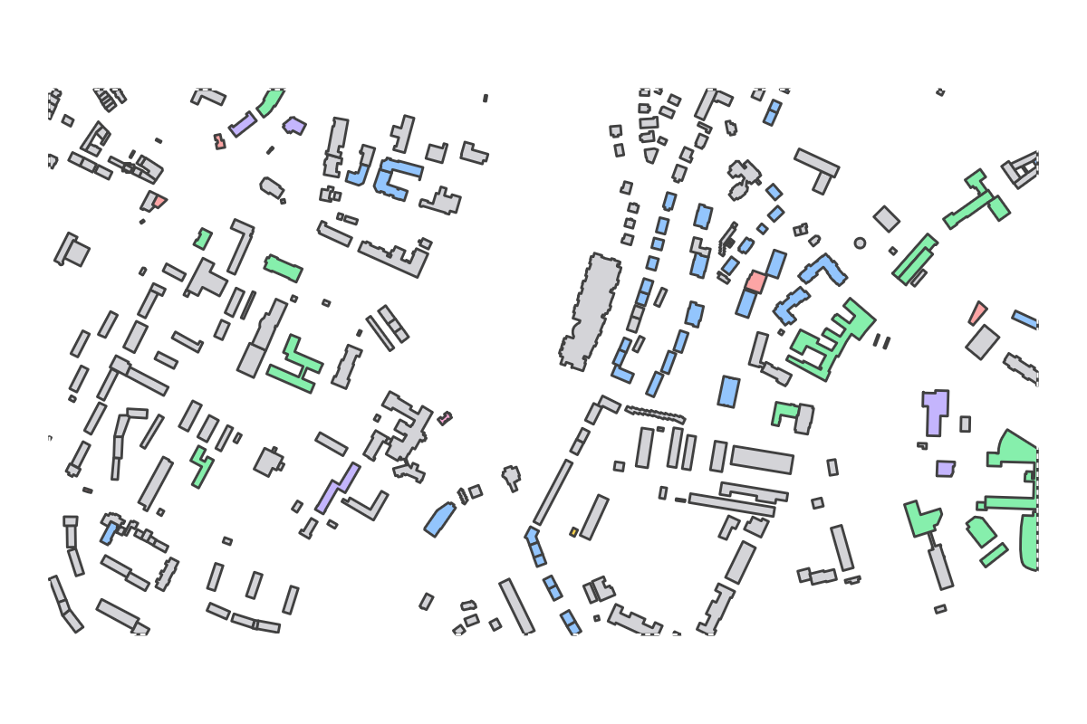 Program breakdown map