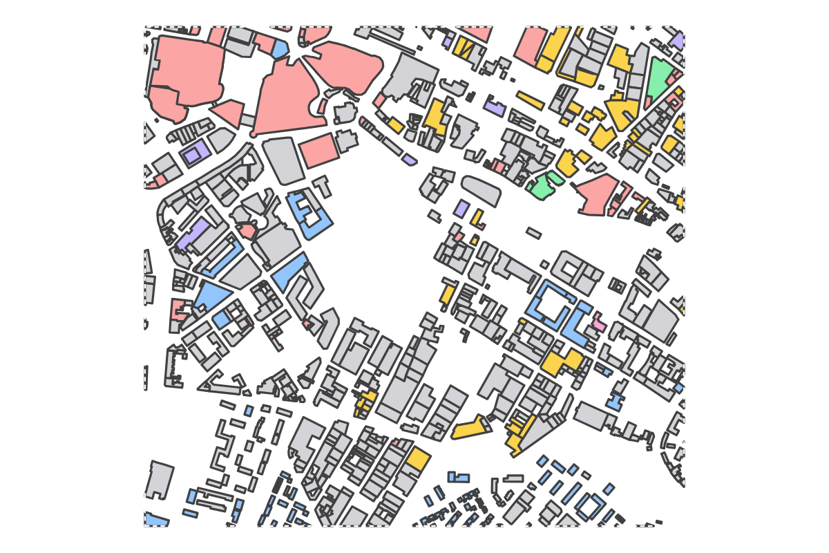 Program breakdown map