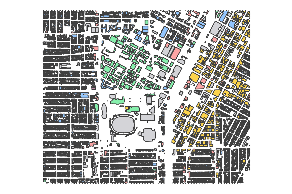 Program breakdown map