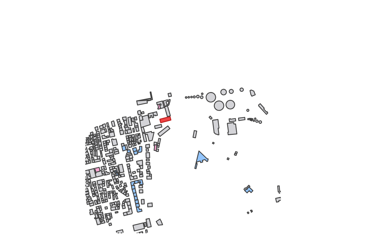 Program breakdown map