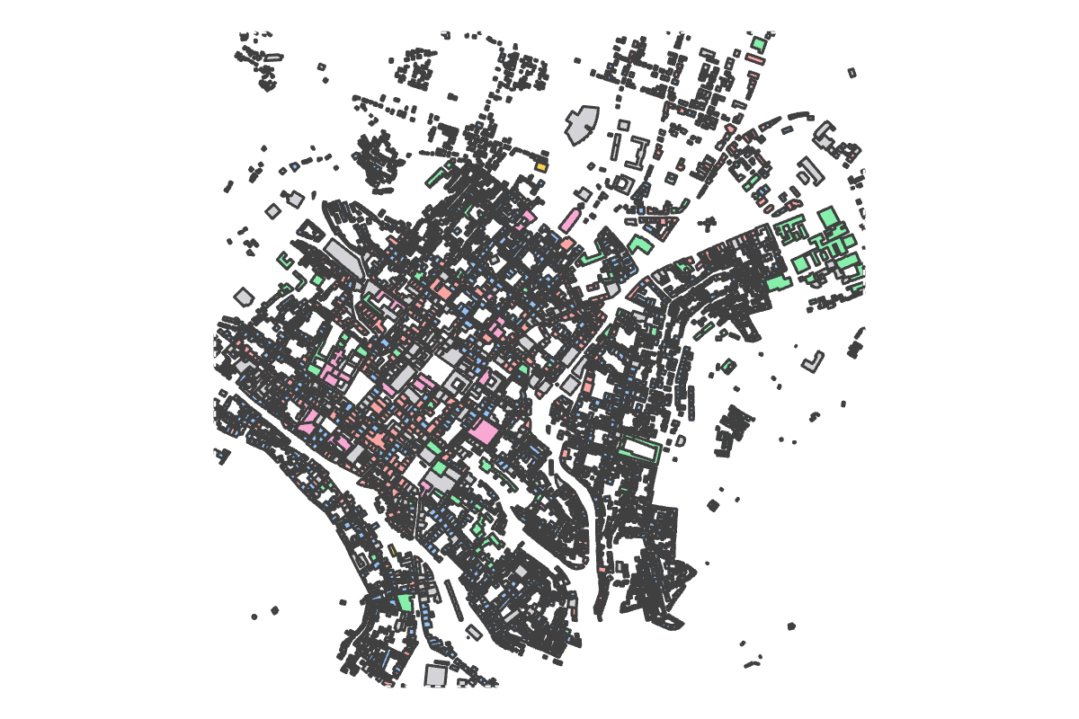 Program breakdown map