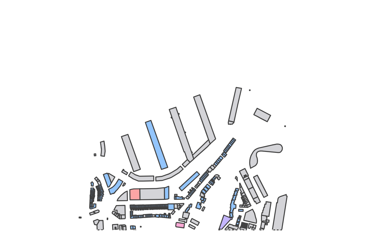 Program breakdown map