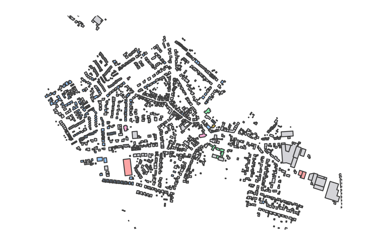 Program breakdown map