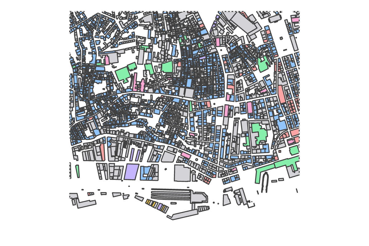 Program breakdown map