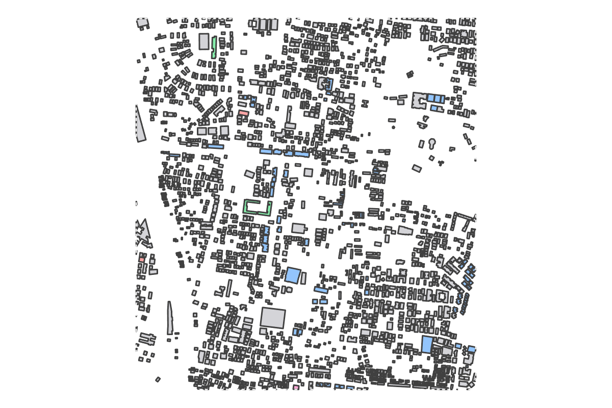 Program breakdown map