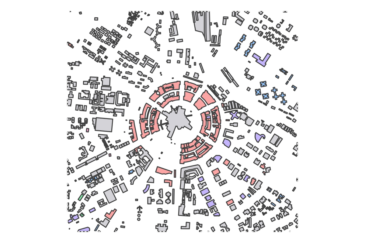 Program breakdown map