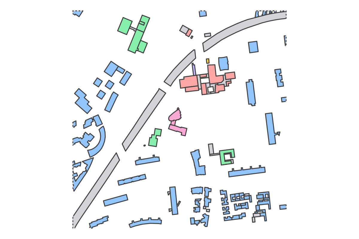 Program breakdown map