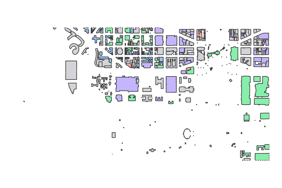 Program breakdown map
