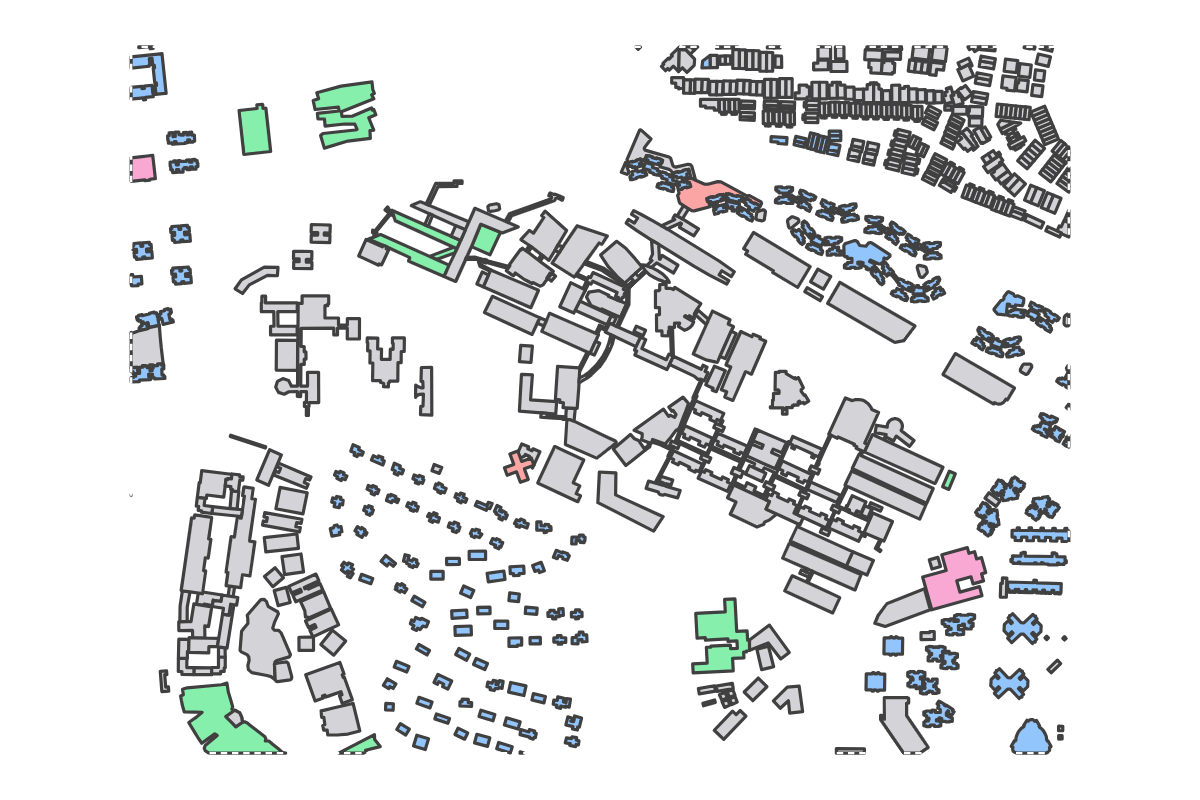 Program breakdown map