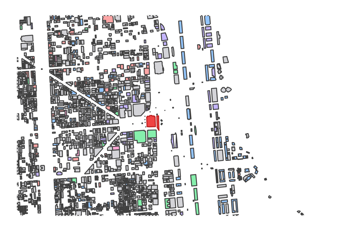 Program breakdown map