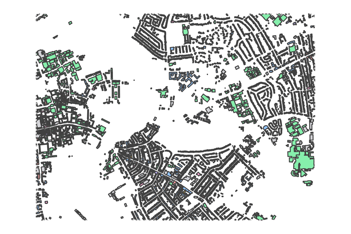 Program breakdown map
