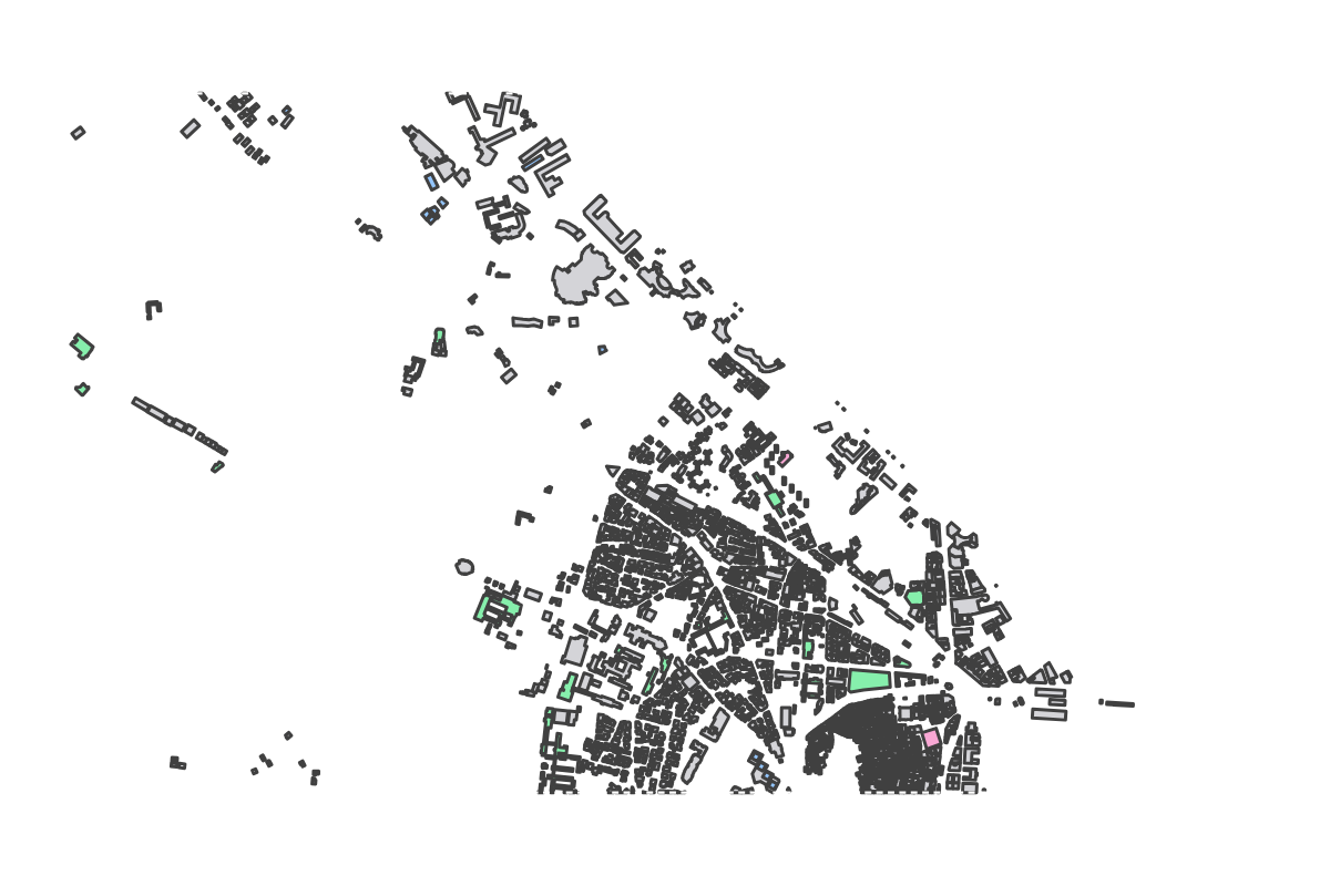 Program breakdown map