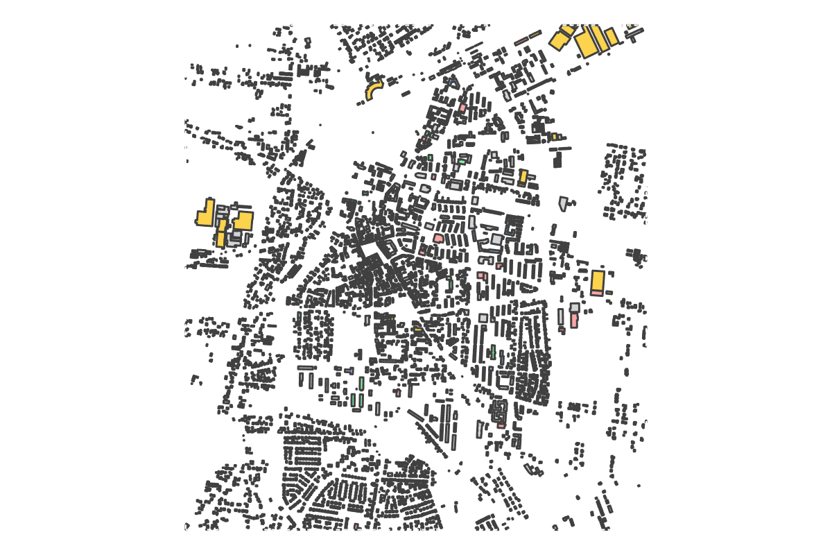 Program breakdown map