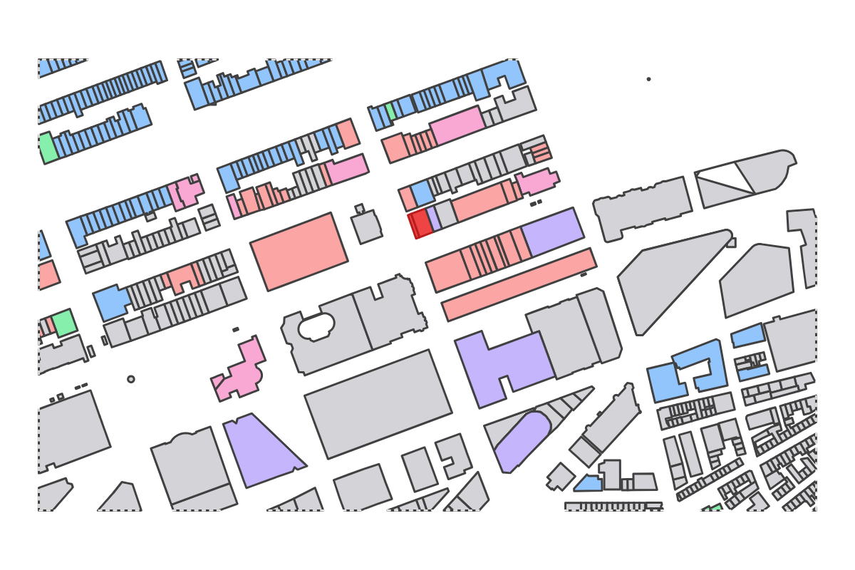 Program breakdown map