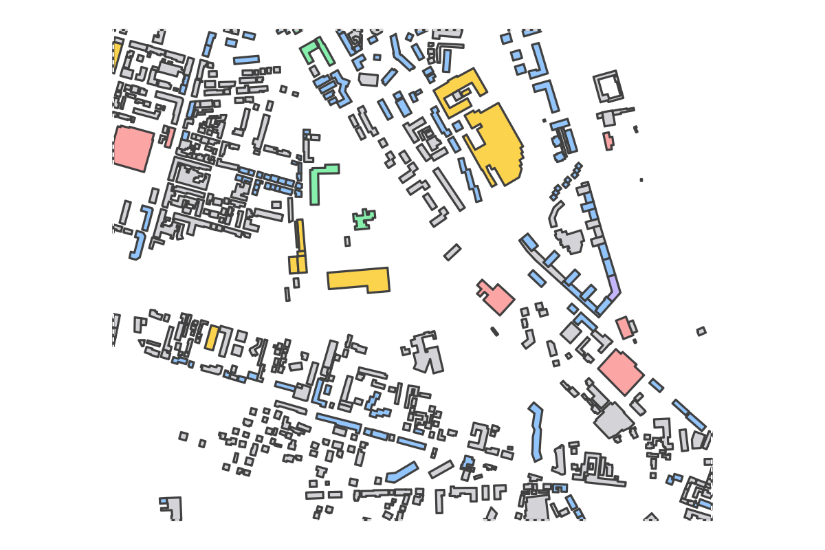 Program breakdown map