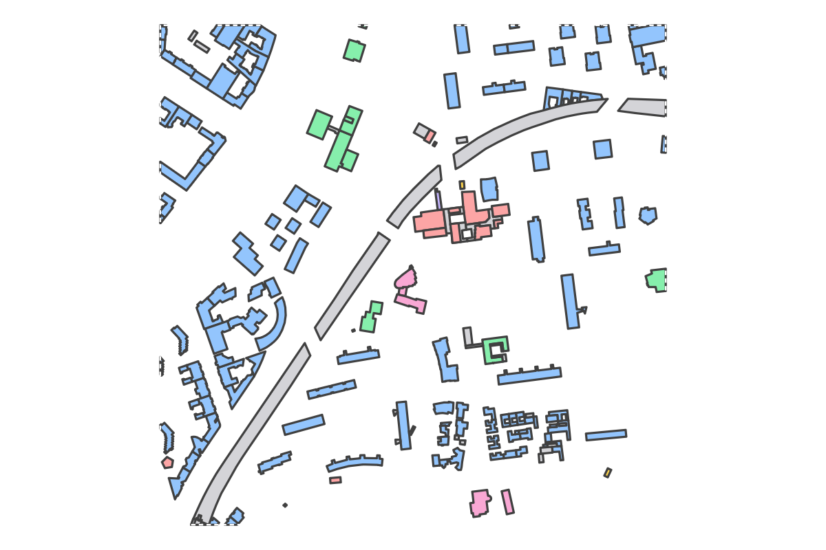 Program breakdown map
