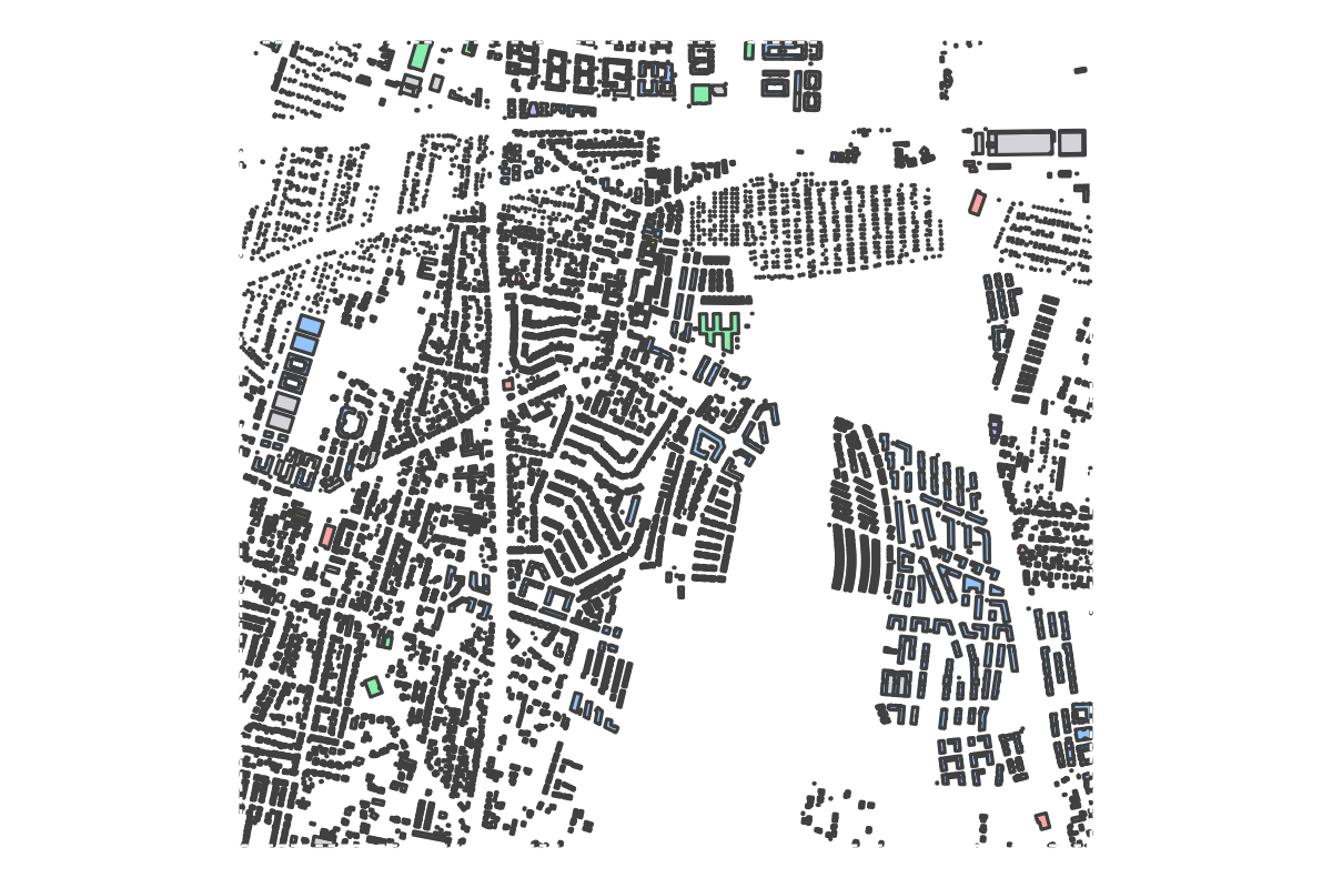 Program breakdown map