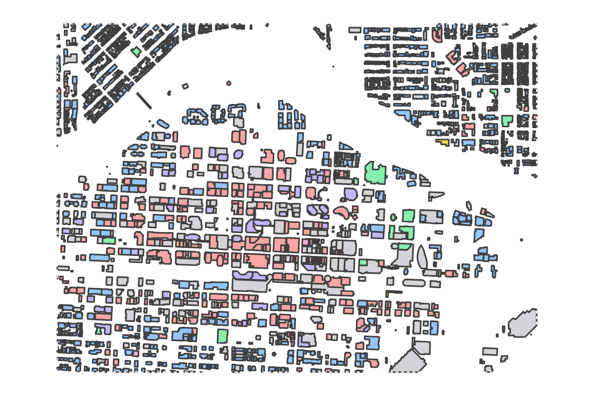 Program breakdown map