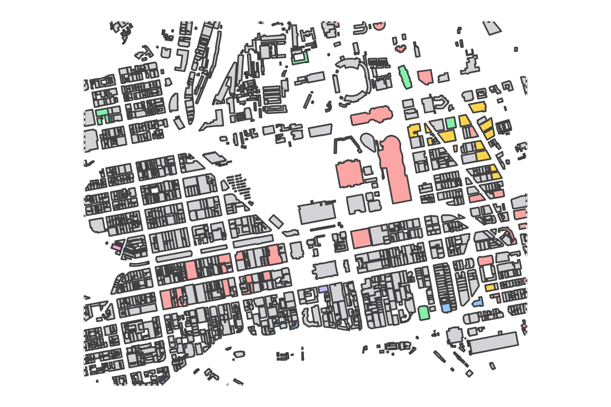 Program breakdown map