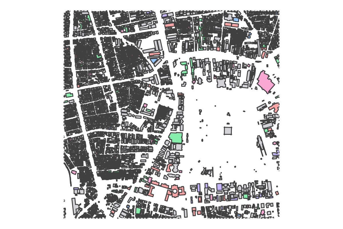 Program breakdown map
