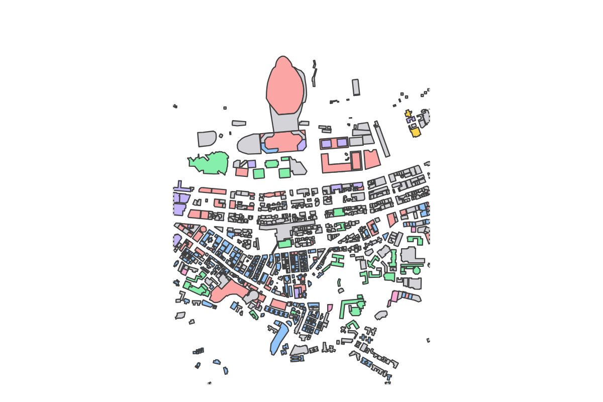 Program breakdown map