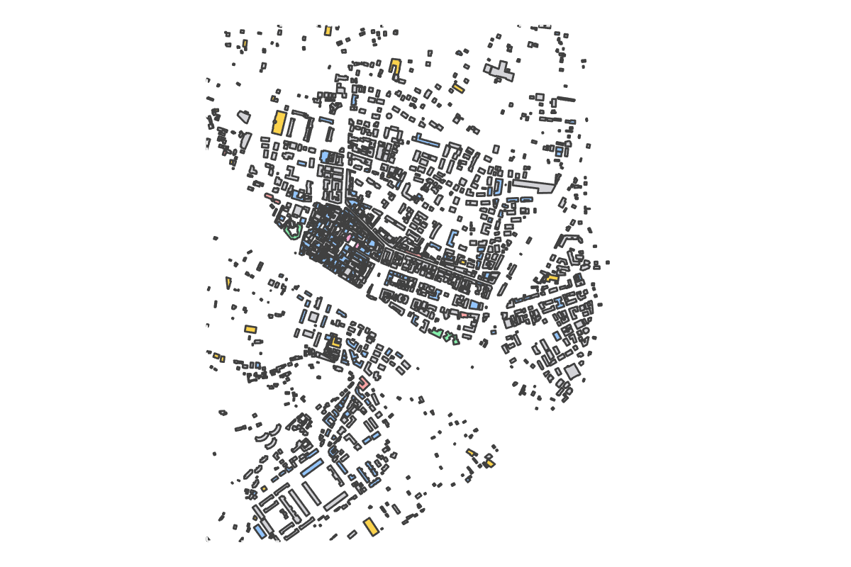Program breakdown map