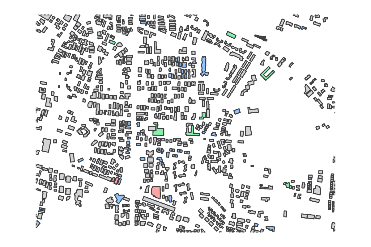 Program breakdown map