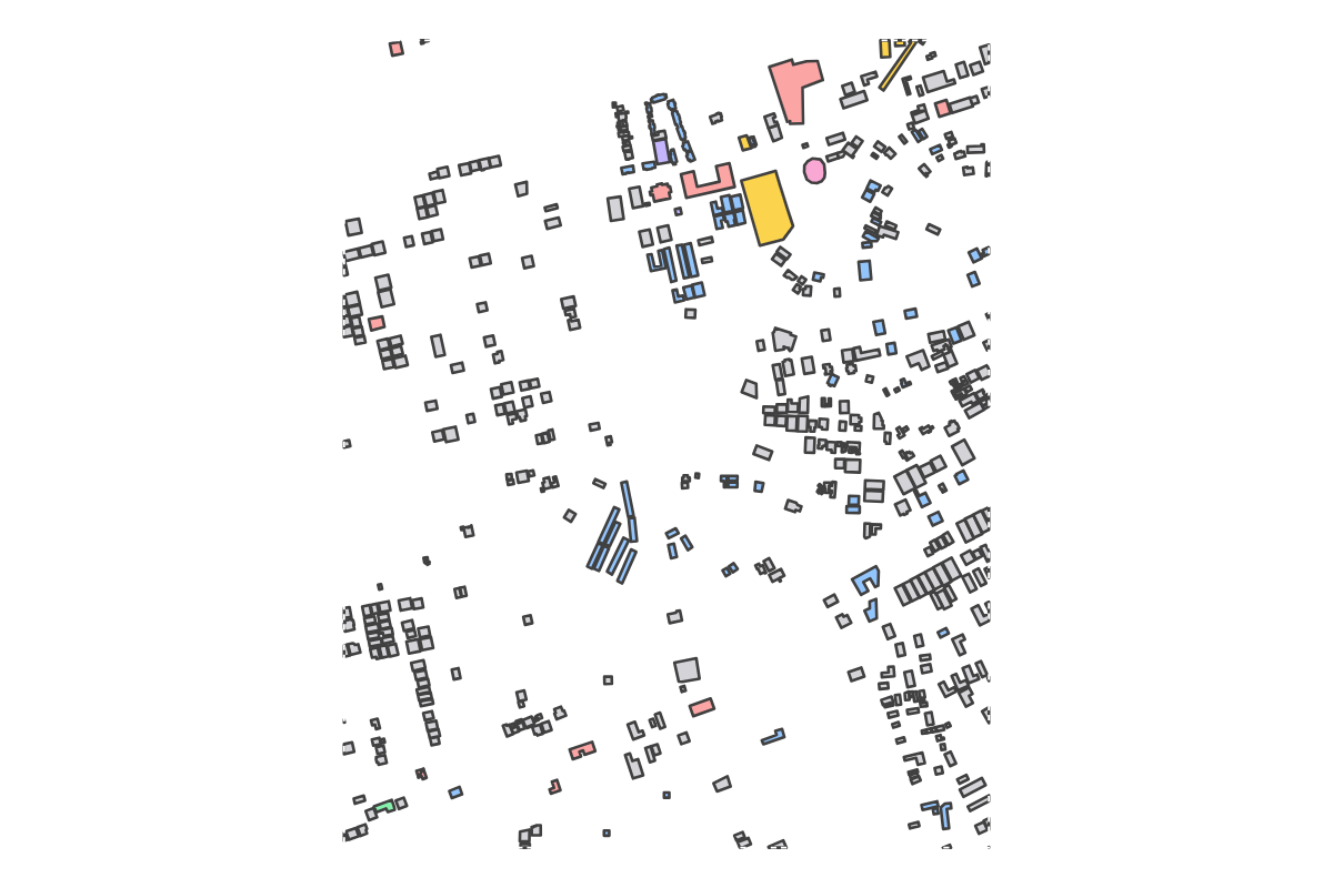 Program breakdown map