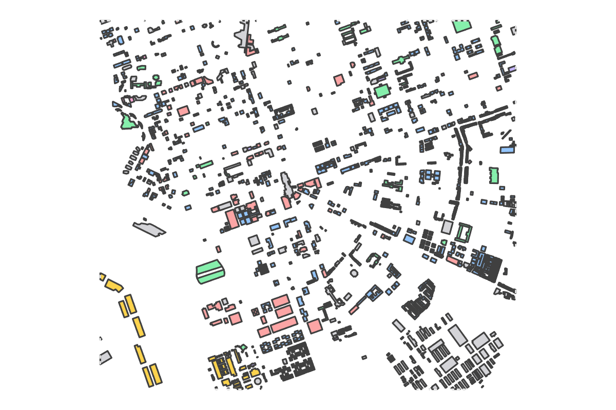Program breakdown map