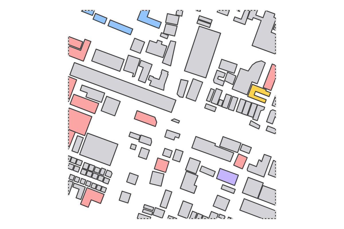 Program breakdown map