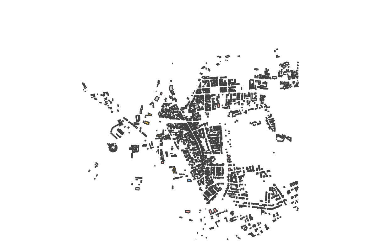 Program breakdown map