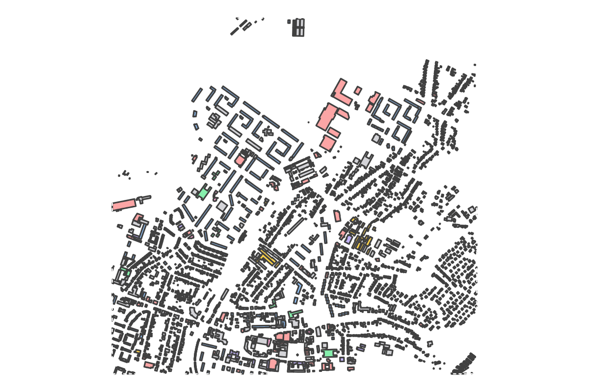 Program breakdown map