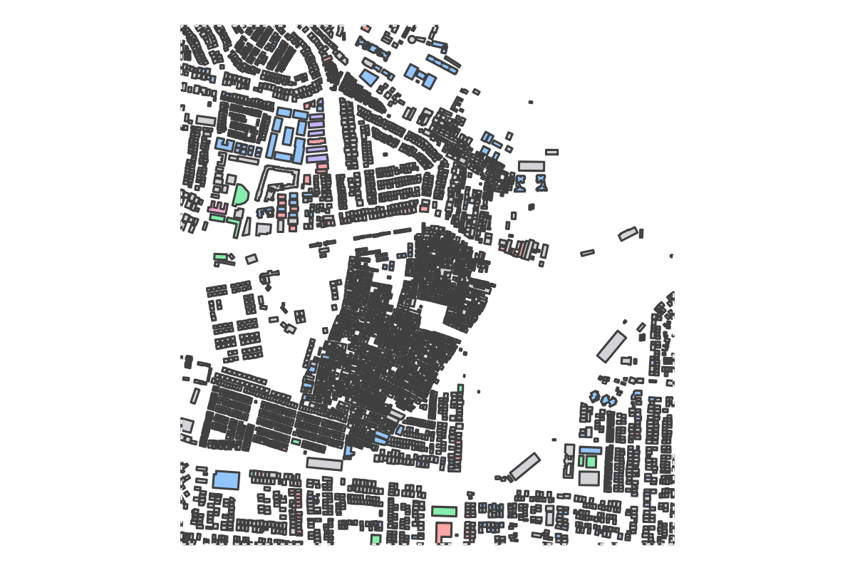 Program breakdown map