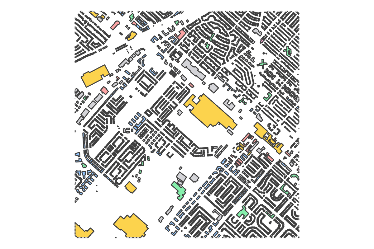 Program breakdown map