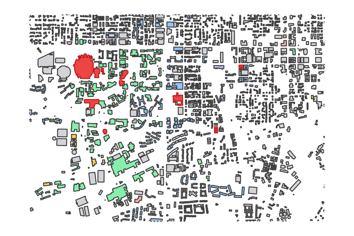 Program breakdown map