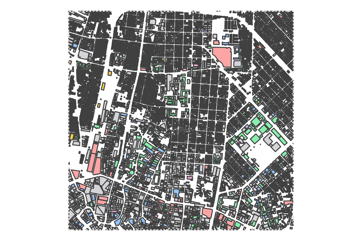 Program breakdown map