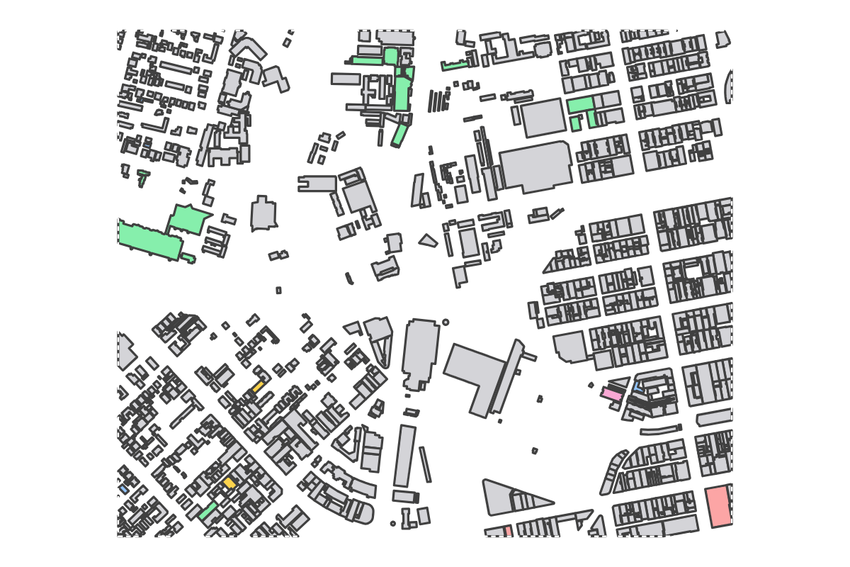Program breakdown map